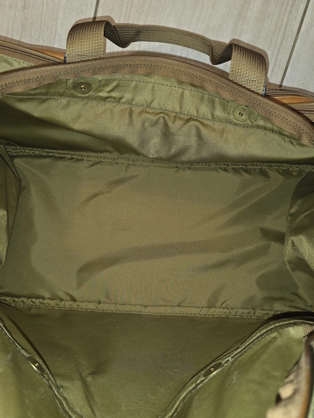 Hartmann Vintage Leather and Nylon Weekender Duffel Bag - Classic Travel Luggage